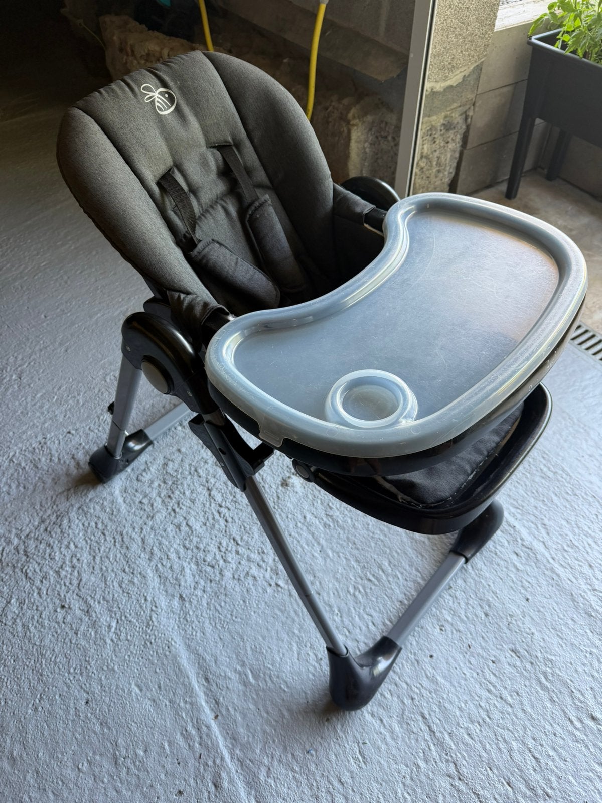 Chaise haute bebe dreambee, Enfants & Bébés, Enlèvement, Comme neuf, Plateau amovible