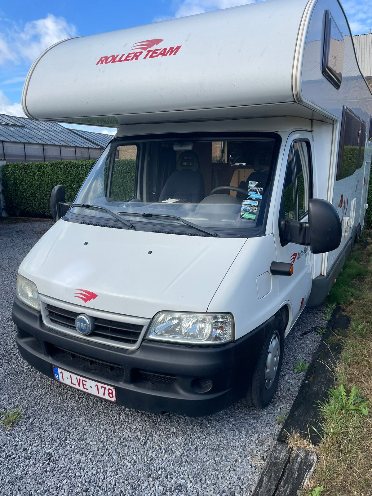 Fiat 2,3 jtd Auto Roller bj 2005, Caravans en Kamperen, Particulier, Fiat, Luifel, Omvormer