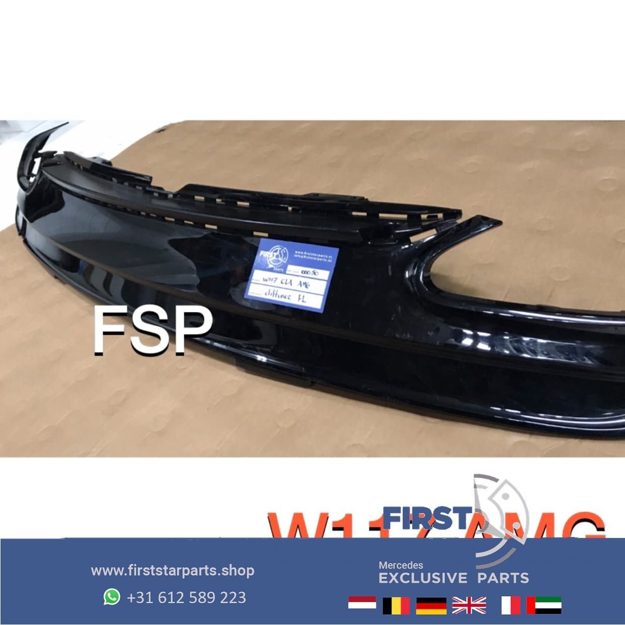 A1178859500 W117 X117 Facelift AMG diffuser origineel Merced, Gebruikt, -, Ophalen of Verzenden, -