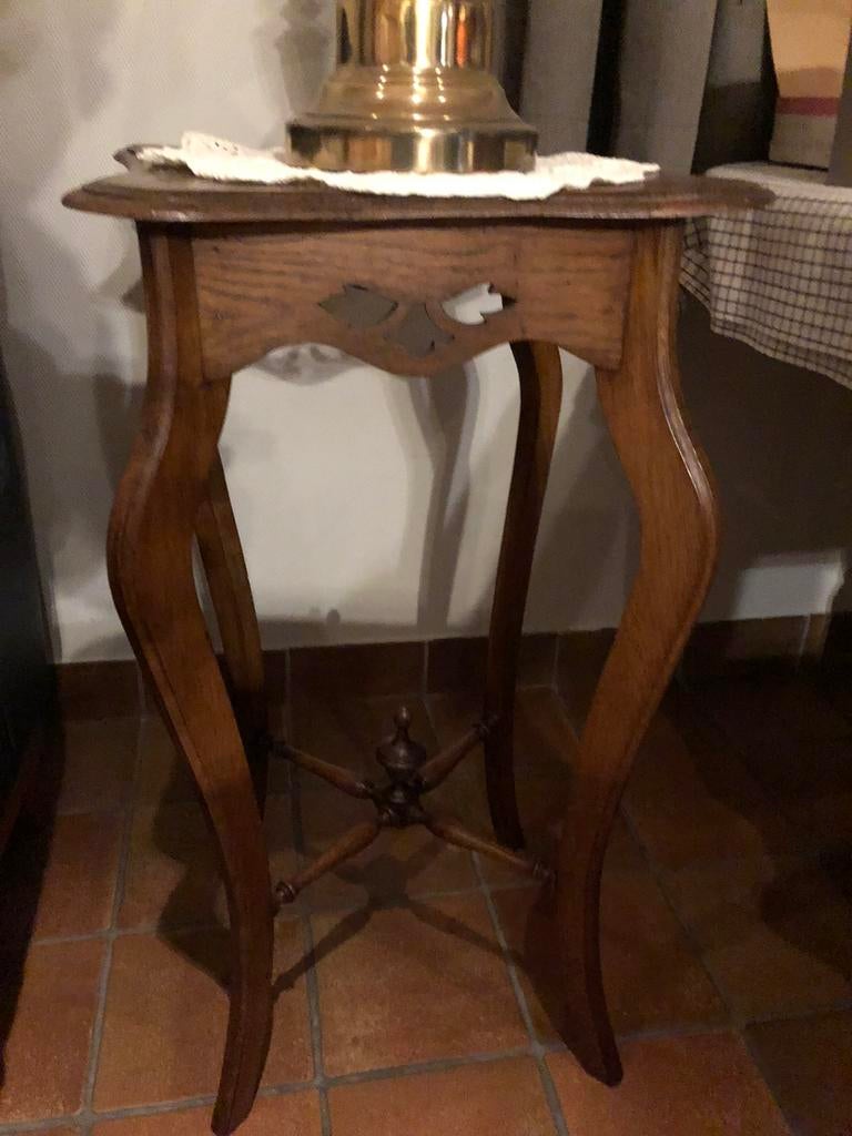 Houten plantentafeltje, Antiek en Kunst, Ophalen