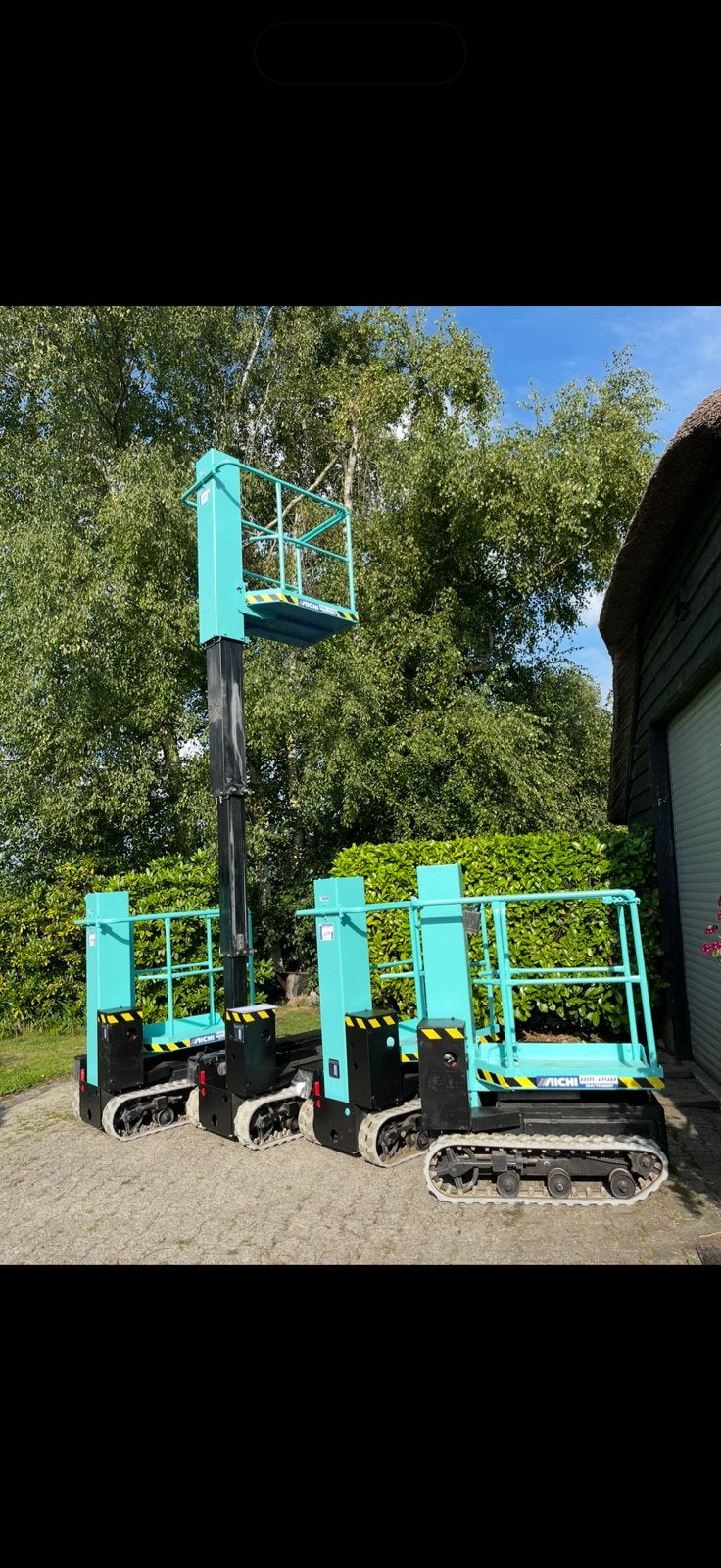 Aichi rupshoogwerker incl keuring hoog werker hoogtewerker, Enlèvement, Comme neuf