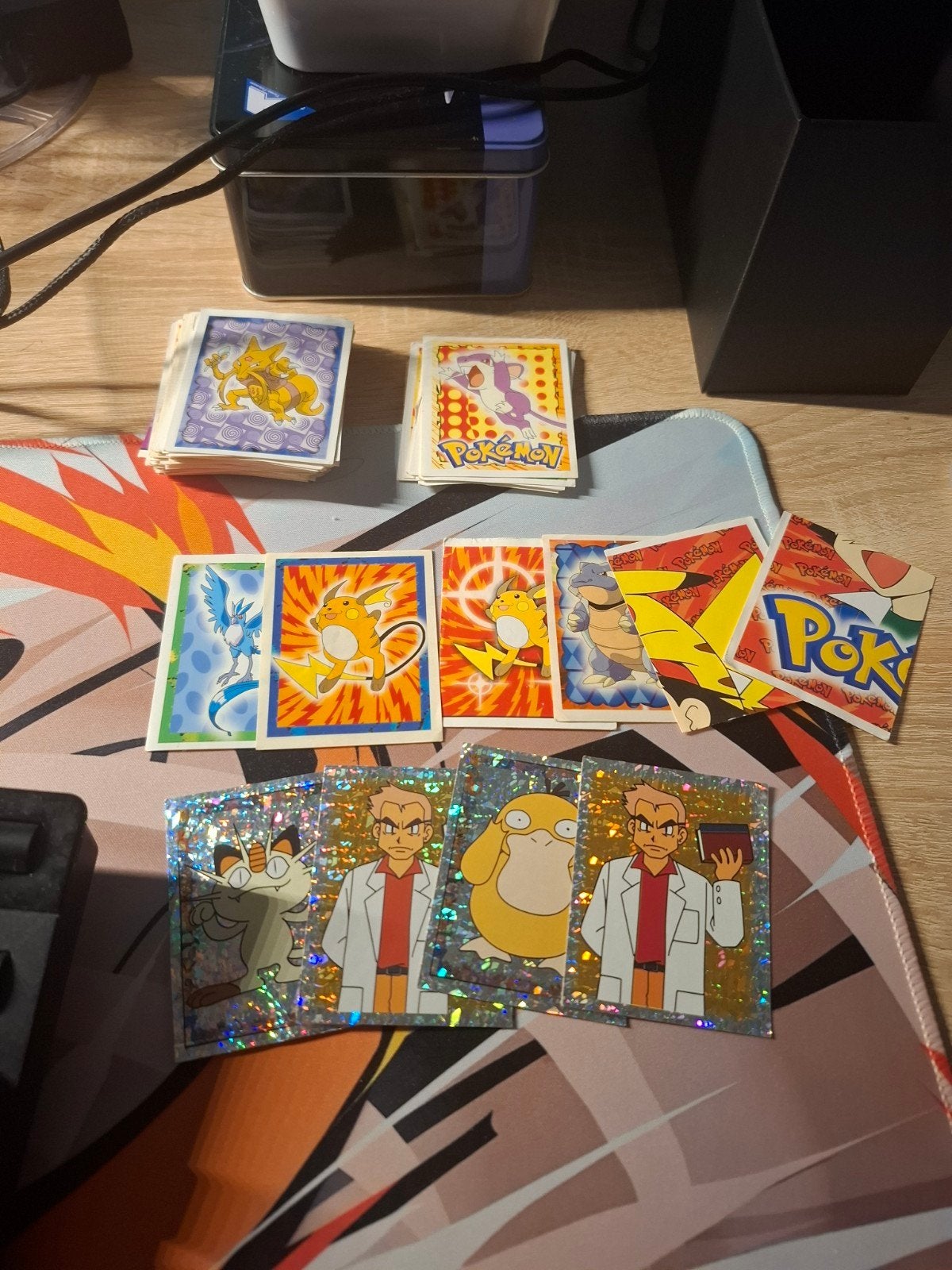 pokemon merlin series 1 en 2 stickers, Enlèvement