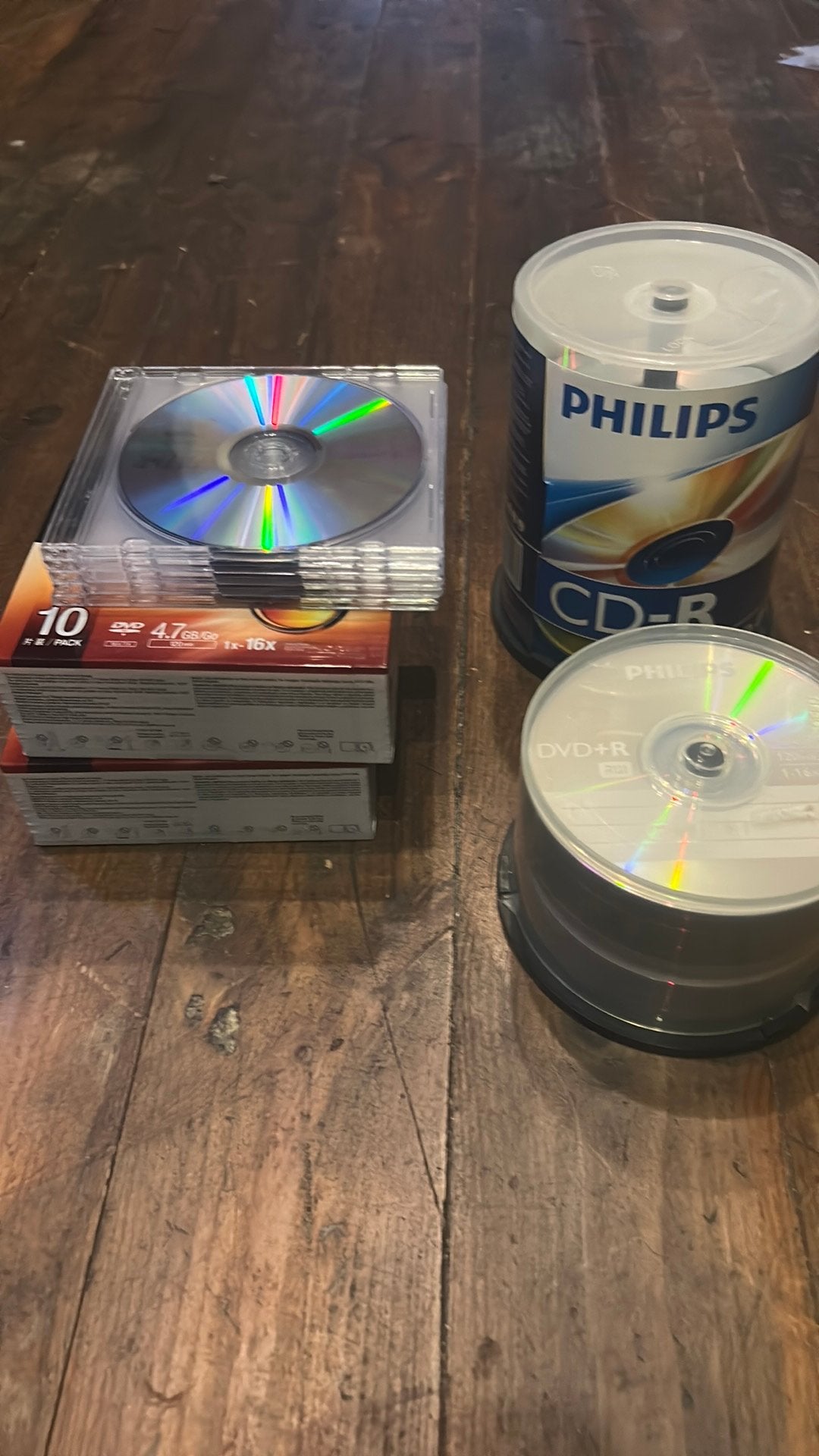 65 beschrijfbare DVD’s en 70 beschrijfbare CD’s, Informatique & Logiciels, Disques enregistrables, Enlèvement ou Envoi, Neuf, Cd