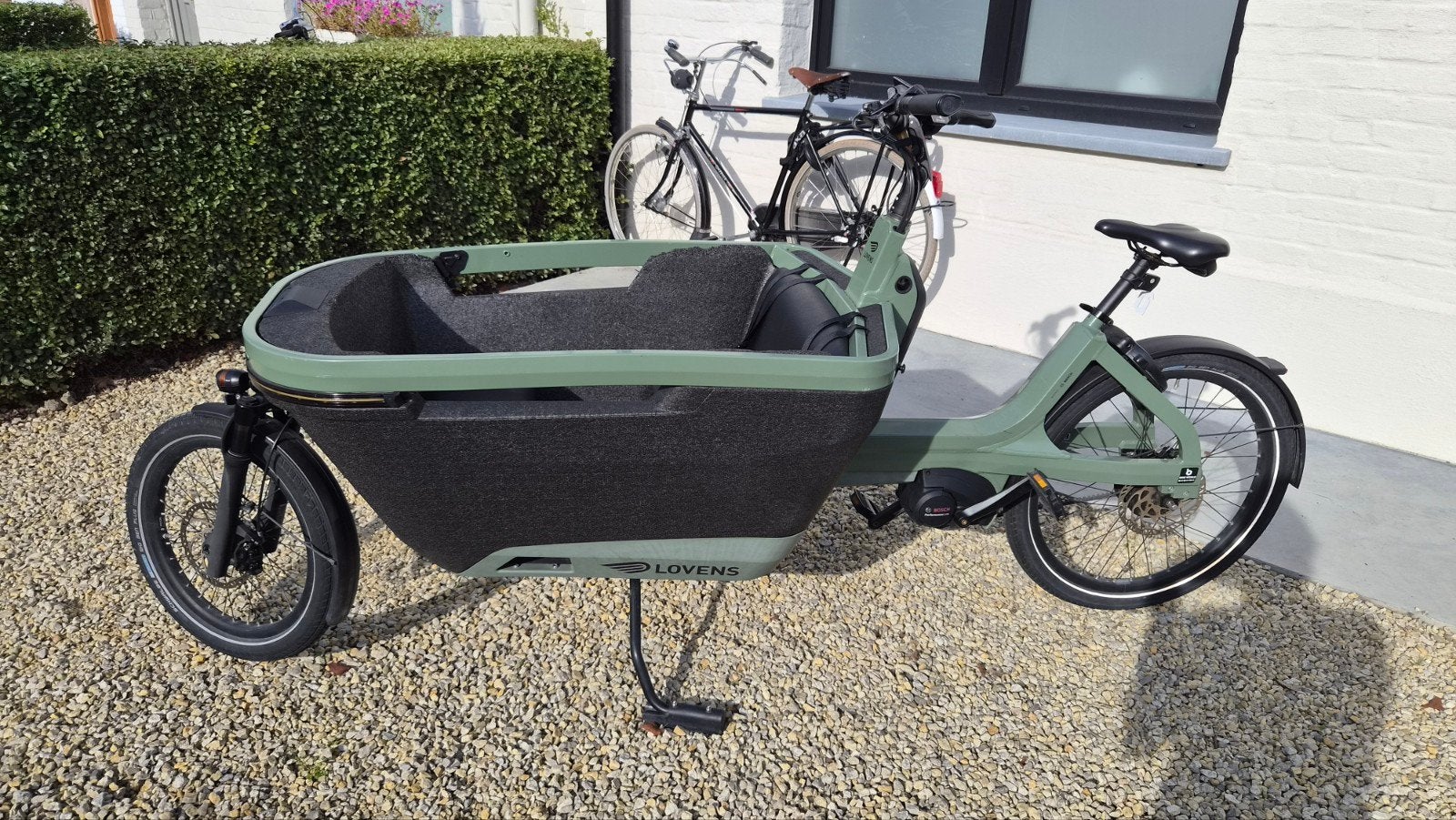 Lovens - explorer 65 green moss 500 w, Fietsen en Brommers, Gebruikt, 3 kinderen, Elektrisch, Schijfrem