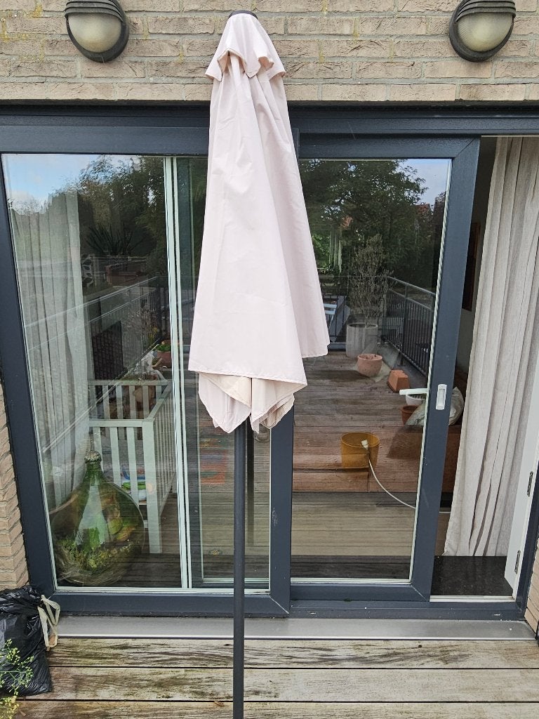 Parasol, Tuin en Terras, Ophalen, Gebruikt, 1 tot 2 meter, Stokparasol