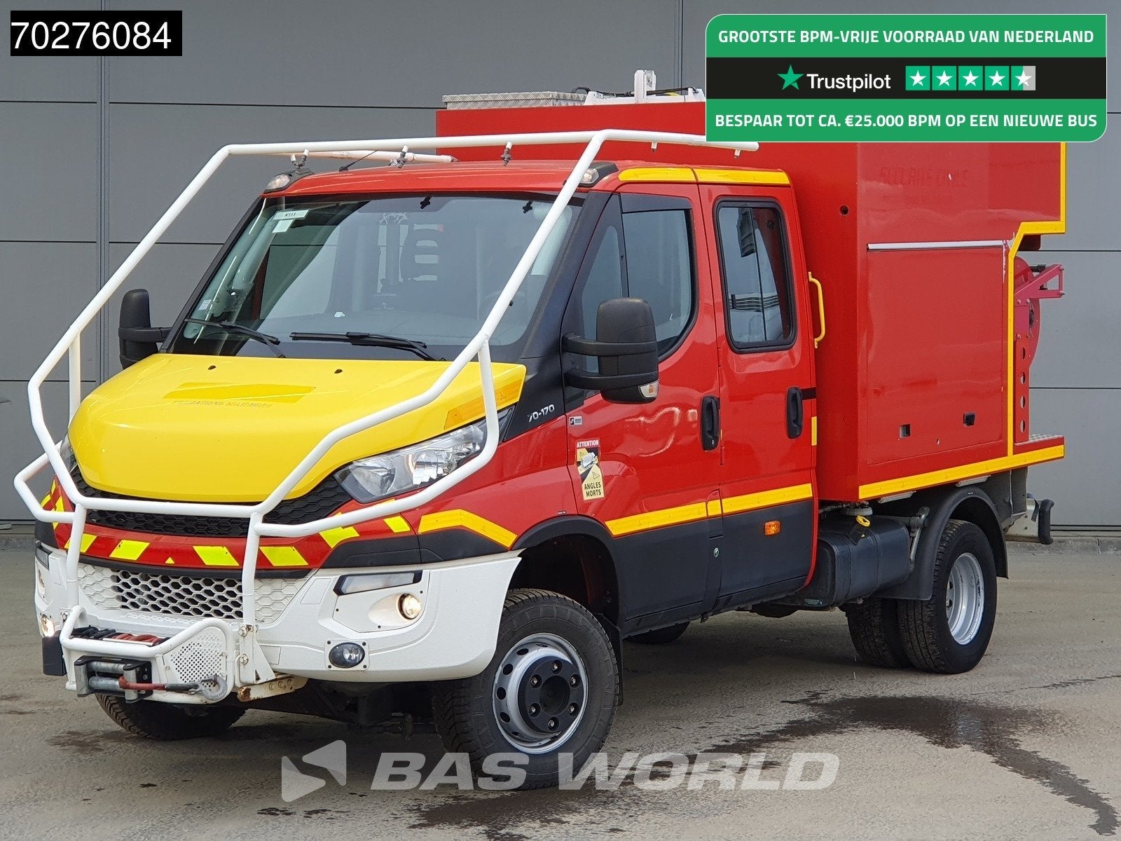 Iveco Daily 70C17 4X4 4x4 Achleitner Firetruck Brandweerwage, Rouge, Euro 5, Achat, Iveco