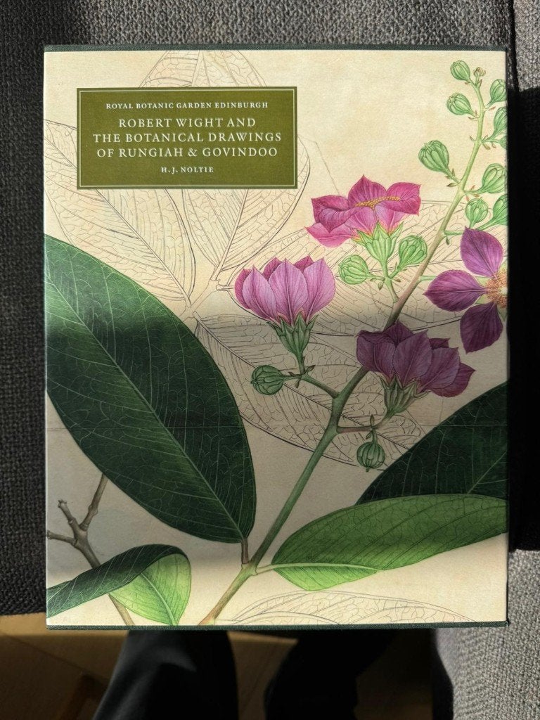 Botanical Drawings of Rungiah & Govindoo — 3 delen, Robert Wight, Ophalen of Verzenden, Zo goed als nieuw, Natuurwetenschap