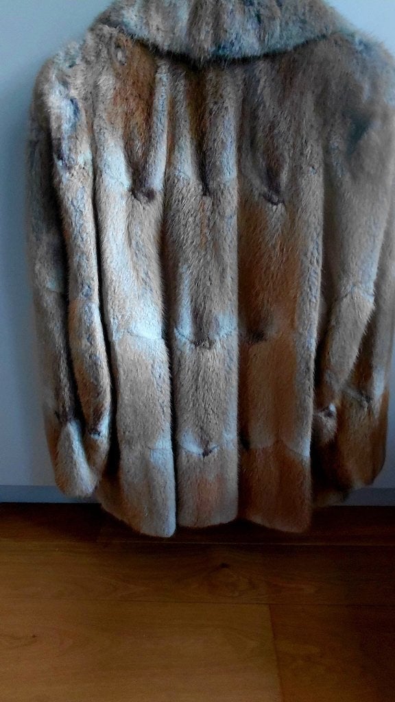 Manteau fourrure, Neuf, Autre, Taille 38/40 (M), Enlèvement ou Envoi