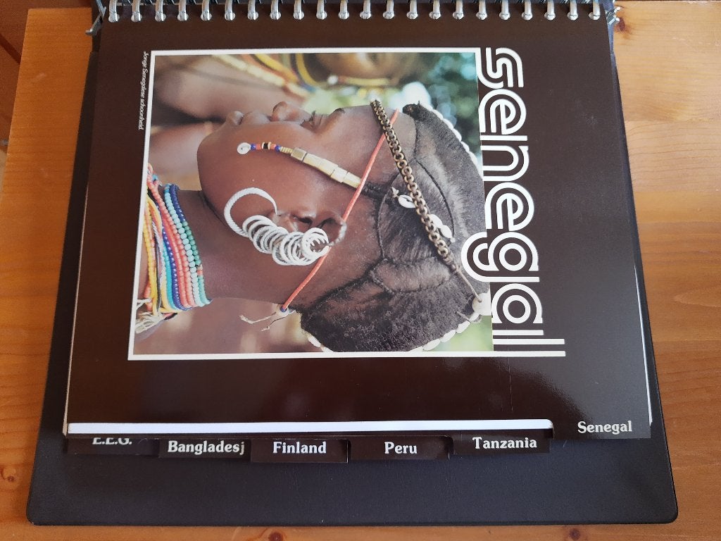 Initia mappen met 34 landen, Enlèvement, Comme neuf, Initia, Livre d'images