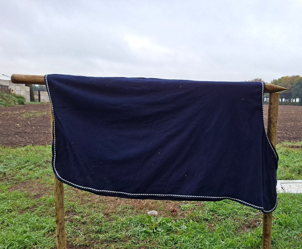 Dikke fleecedeken, Dieren en Toebehoren, Gebruikt, Overige merken, Fleece, Blauw