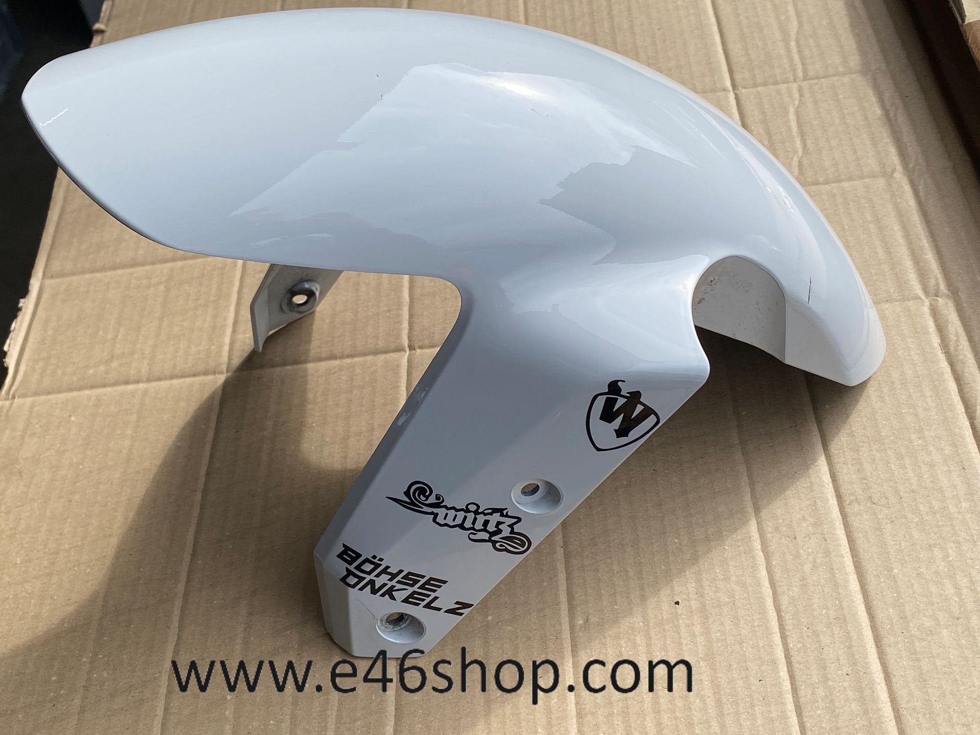 BMW F800R 2016 VOOR SPATBORD WIT OEM 8533763, Motoren, Onderdelen | BMW, Gebruikt, Ophalen of Verzenden
