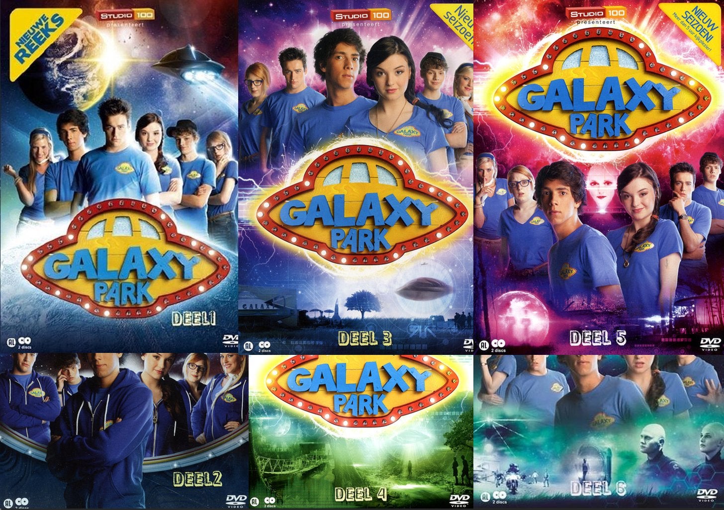 ALLE Galaxy Park aflevering(S1–S3) – MP4 bestanden, Cd's en Dvd's, Ophalen, Alle leeftijden, Nederlands, Tv-serie