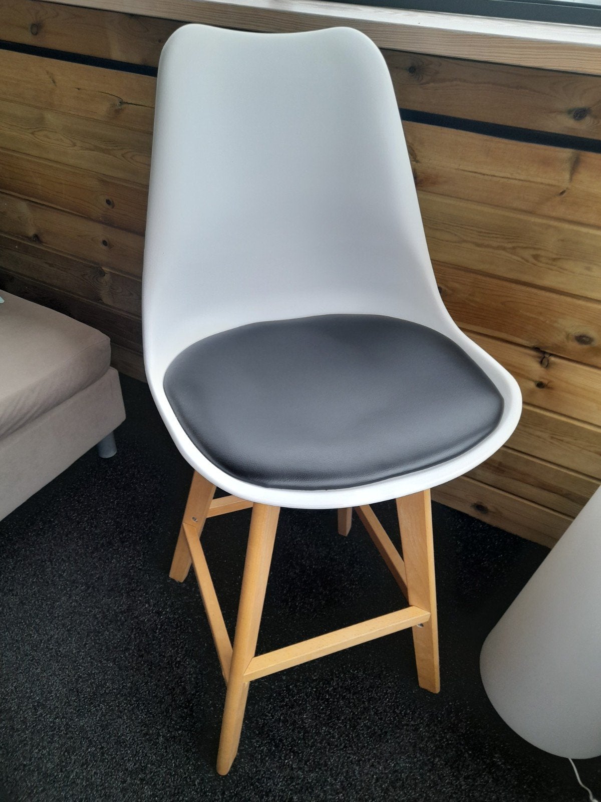 Chaise haute, Maison & Meubles, Enlèvement, Comme neuf, Blanc, Quatre