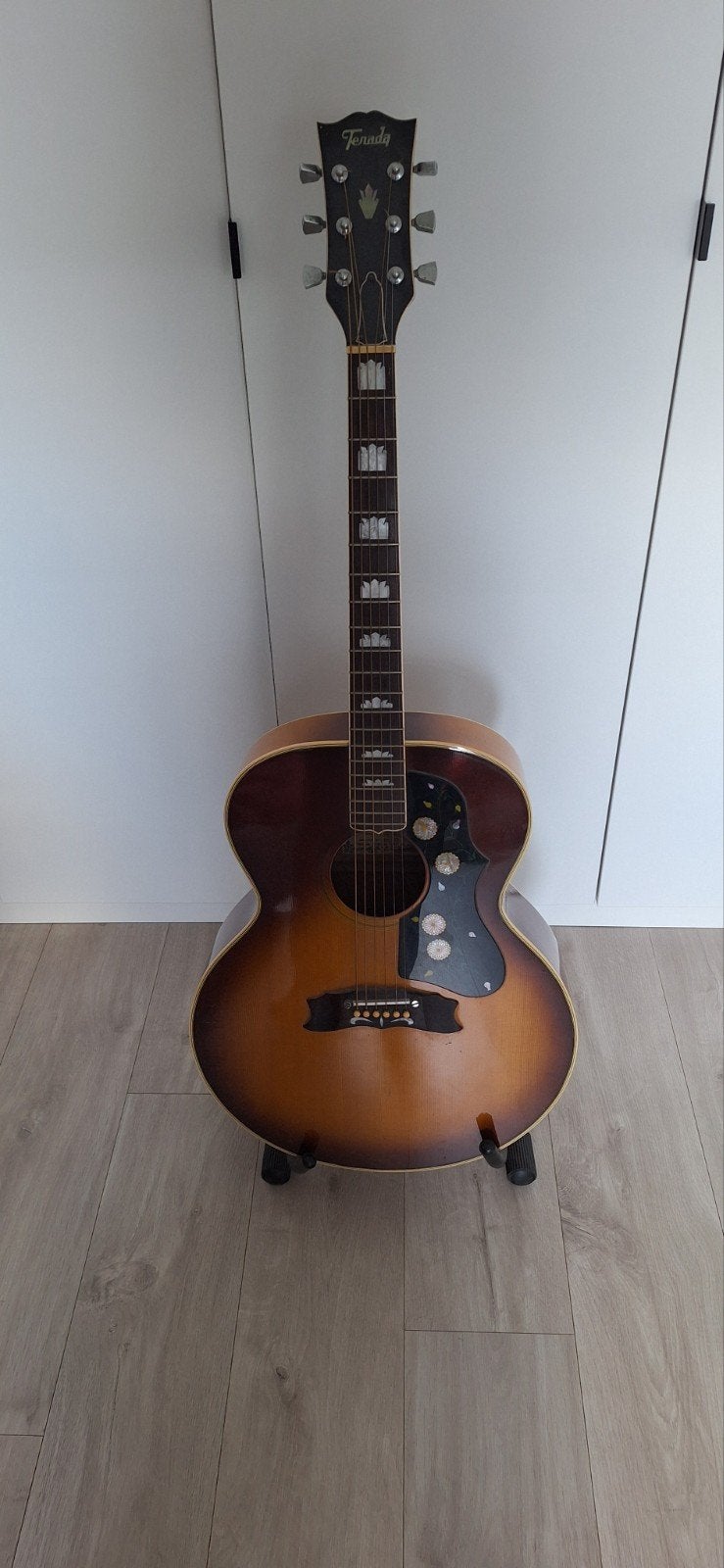 vintage Terada FW-655 S akoestische westerngitaar, Muziek en Instrumenten, Snaarinstrumenten | Gitaren | Akoestisch, Ophalen