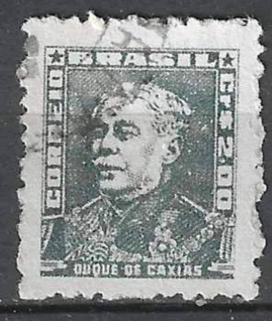 Brésil 1954/1956 - Yvert 584A - Duc de Caxias (ST), Timbres & Monnaies, Envoi, Affranchi