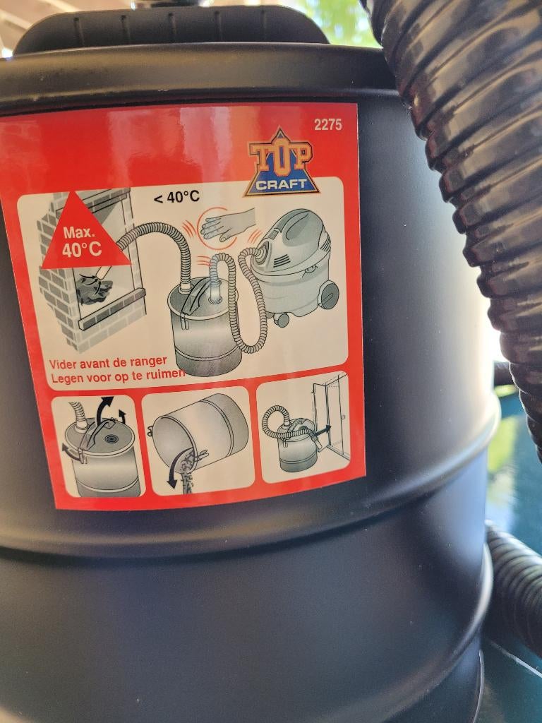 ASPIRATEUR À CENDRES, Réservoir, Comme neuf, Enlèvement, Autres types