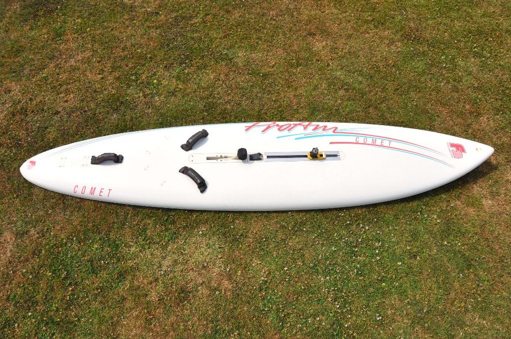 F2 Comet 330cm - 170L beginners surfboard Europin mastvoet, Ophalen, Gebruikt, Met mast, Plank