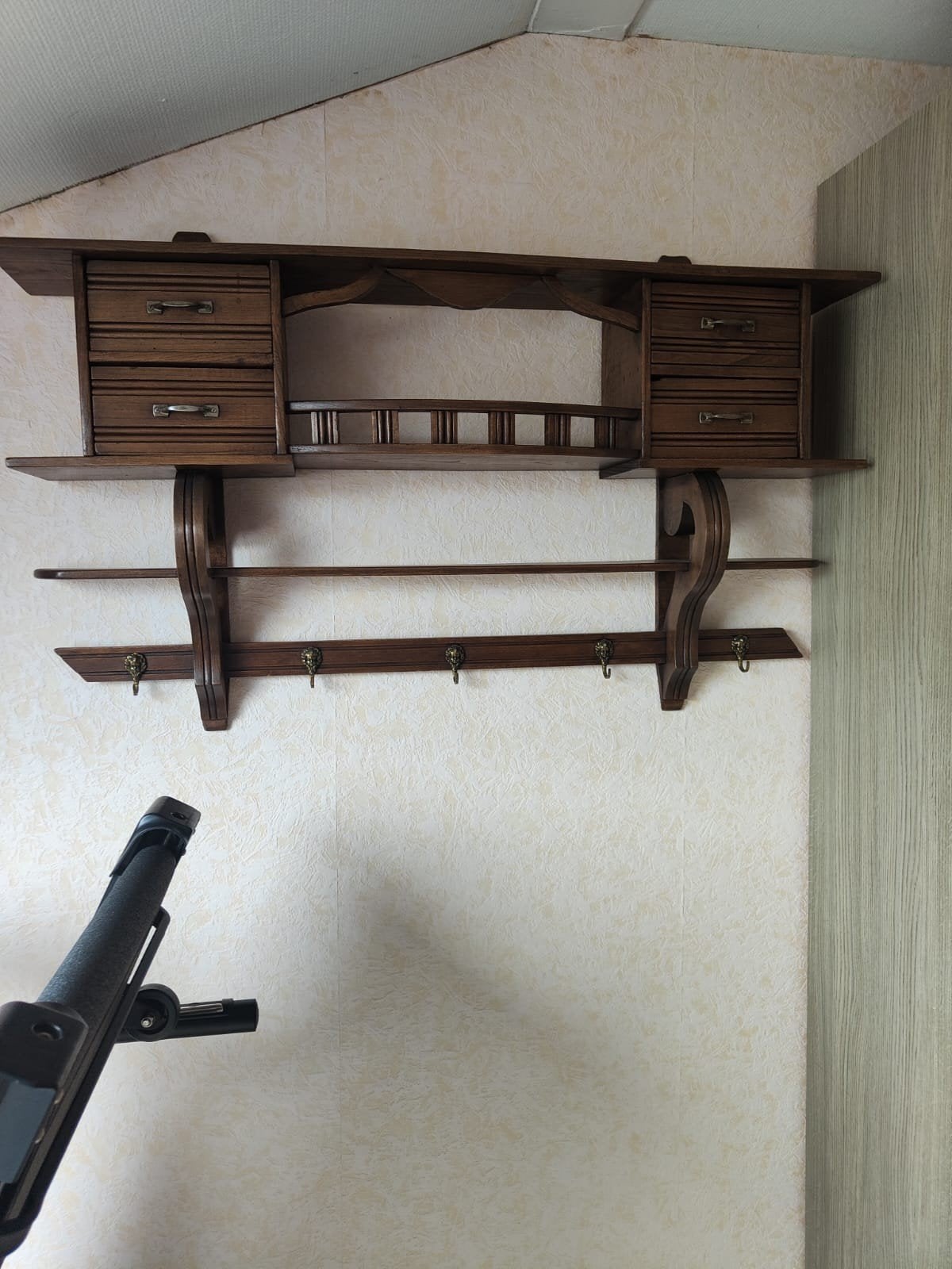 antieke kapstok, Gebruikt, Minder dan 100 cm, Hout, Ophalen