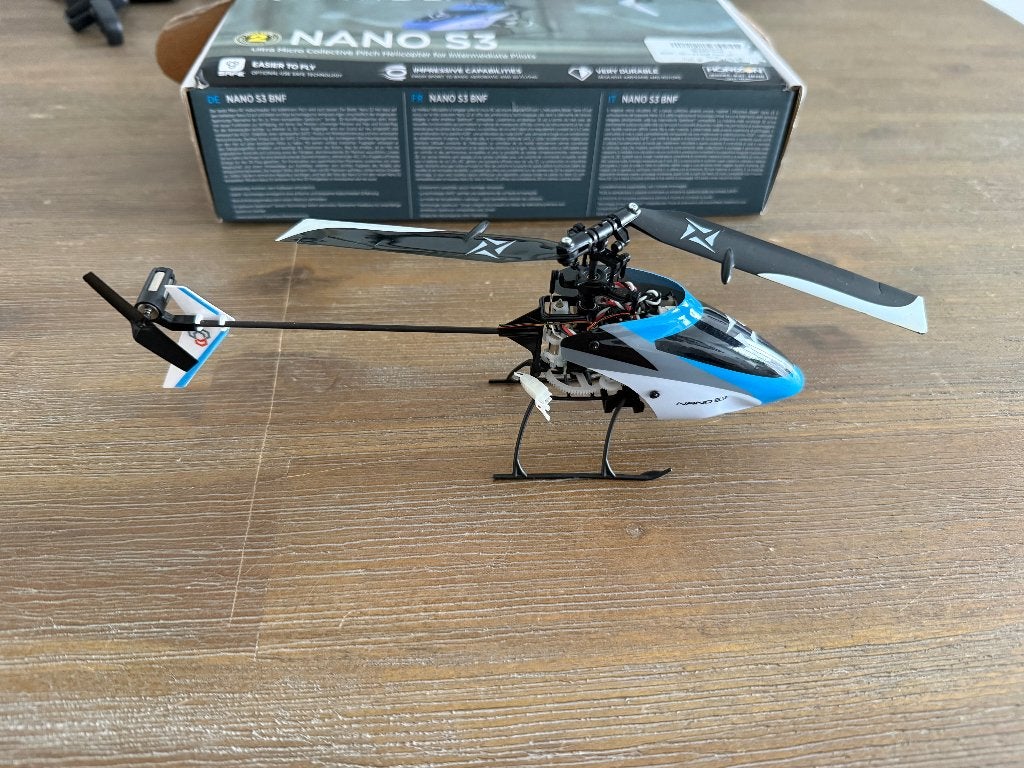 Blade - Nano S3 RTF met AS3X en SAFE helikopter-nieuwstaat, Elektro, RTF (Ready to Fly), Helikopter, Ophalen of Verzenden