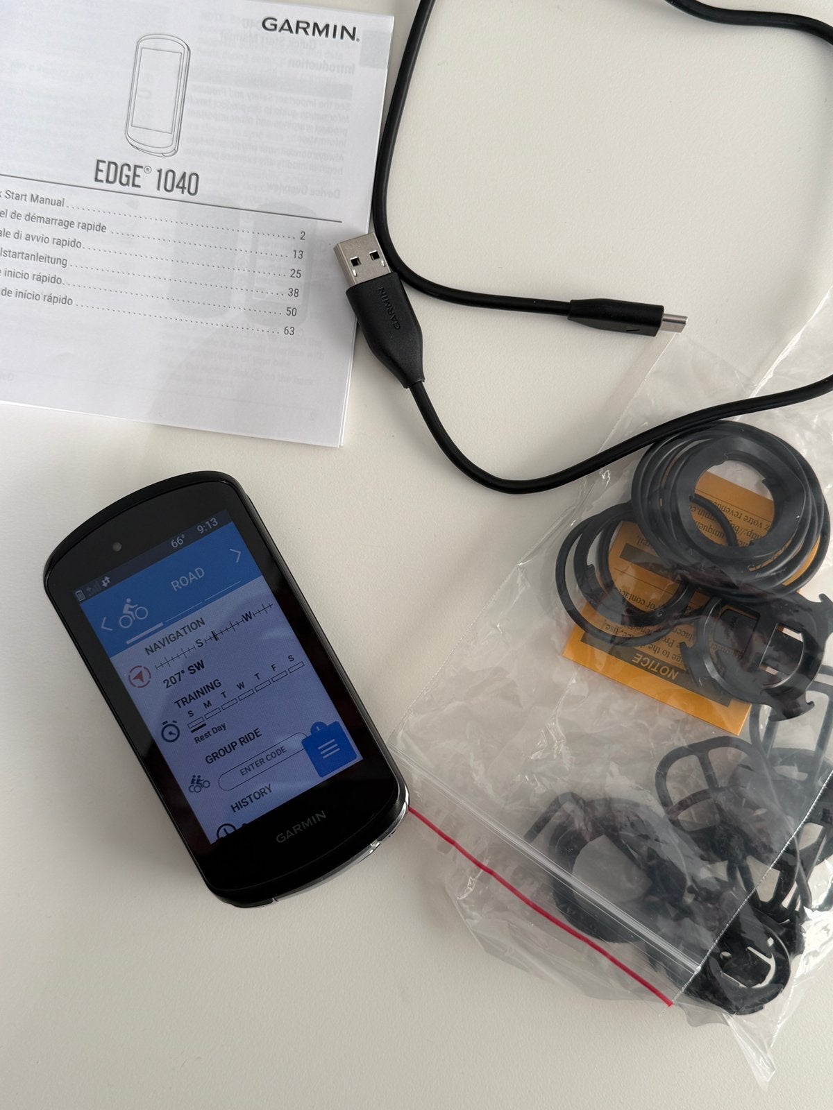 Garmin edge 1040, Fietsen en Brommers, Ophalen, Zo goed als nieuw