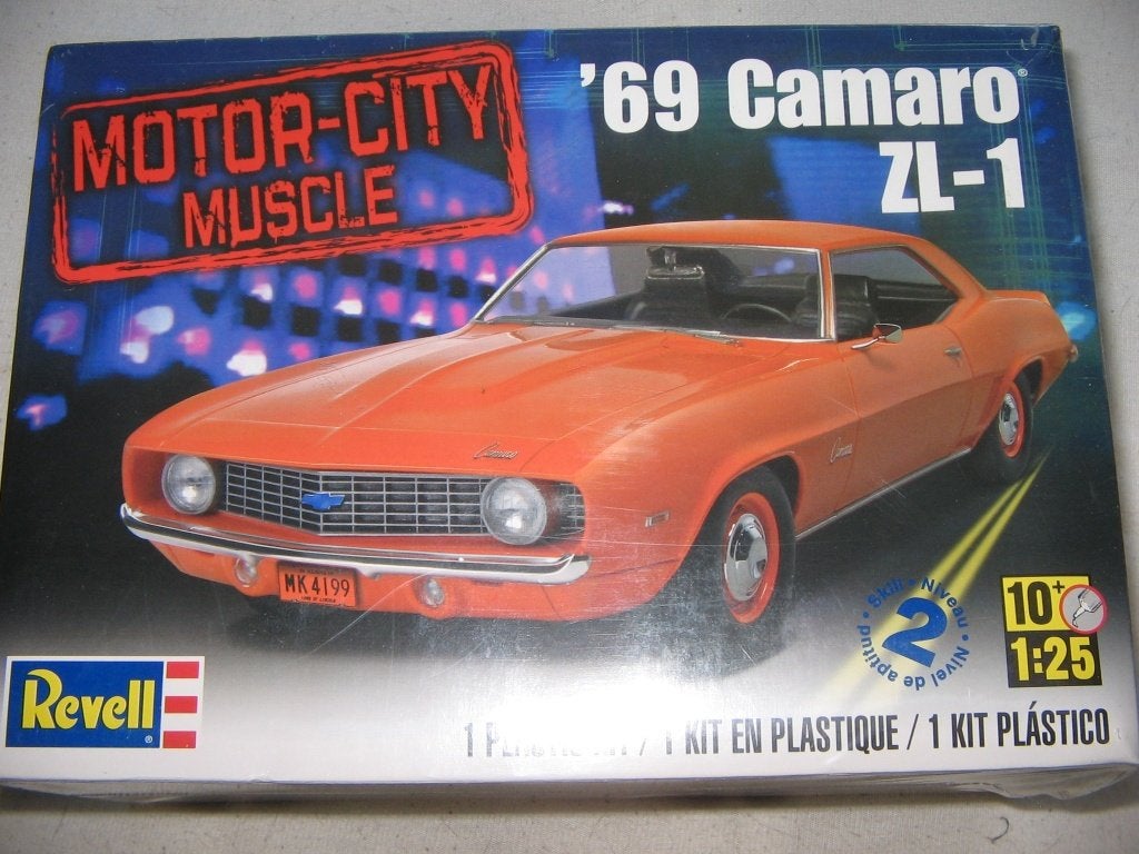 camaro bouwdozen op 1/25, Hobby en Vrije tijd, Modelbouw | Auto's en Voertuigen, Ophalen of Verzenden, Nieuw, Auto, Overige merken
