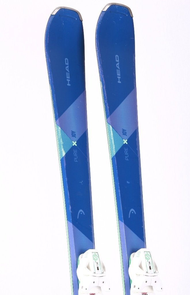 153; 158; 163 cm dames ski's HEAD PURE JOY, blue, grip walk, Sport en Fitness, 140 tot 160 cm, Gebruikt, Verzenden, Carve