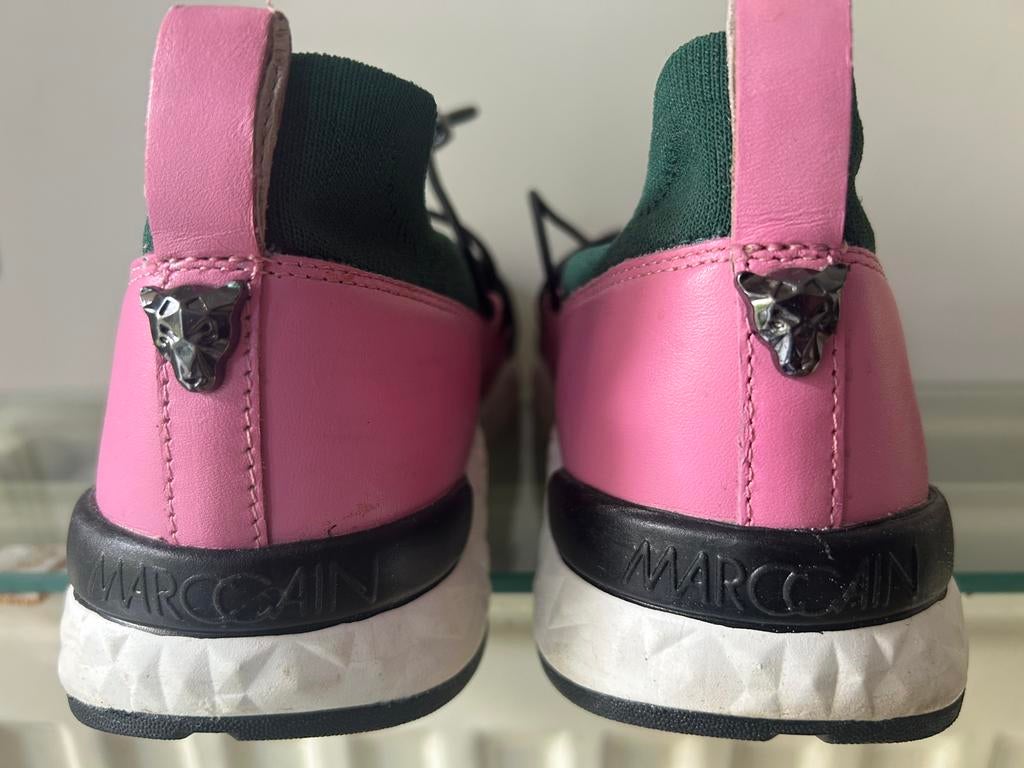Sneakers Marc Cain mt 39 game on ! Groen en roze, Kleding | Dames, Ophalen, Zo goed als nieuw, Groen, Sneakers