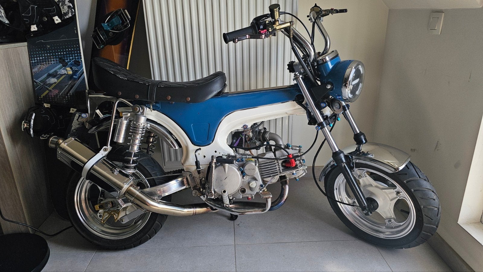 moto dax yx160cc, Enlèvement