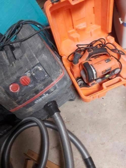 Trancheuse Spit D60 avec aspirateur Starmix ARD1225, Enlèvement, Comme neuf, Électrique, Coupeuse à fente