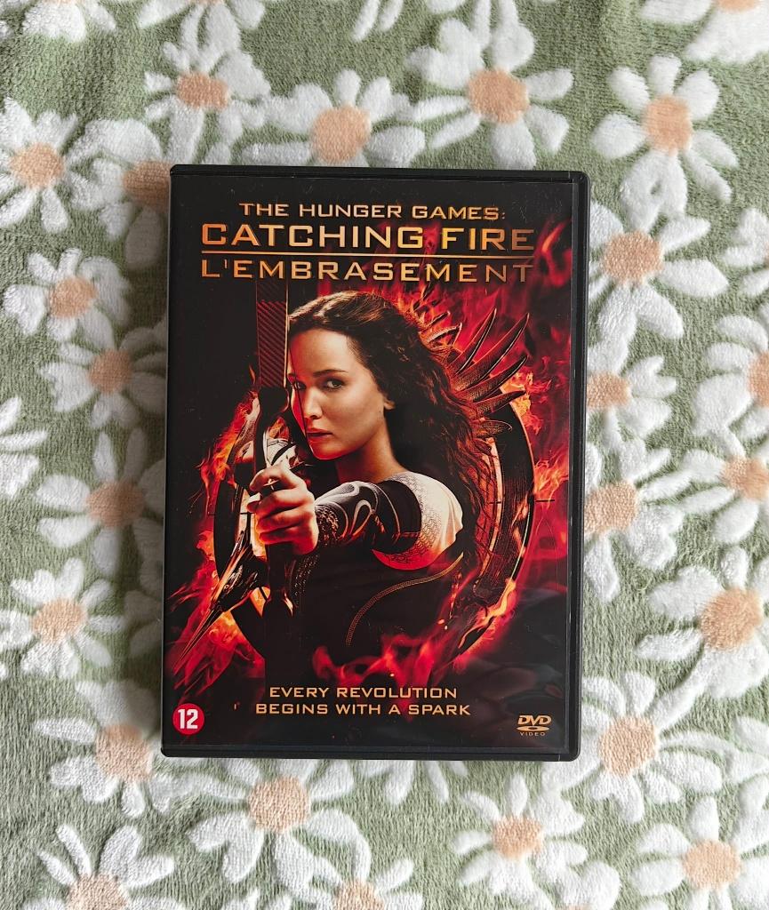 DVD - The Hunger Games - Catching Fire - €2,50, Cd's en Dvd's, Dvd's | Actie, Gebruikt, Actie, Vanaf 12 jaar, Ophalen