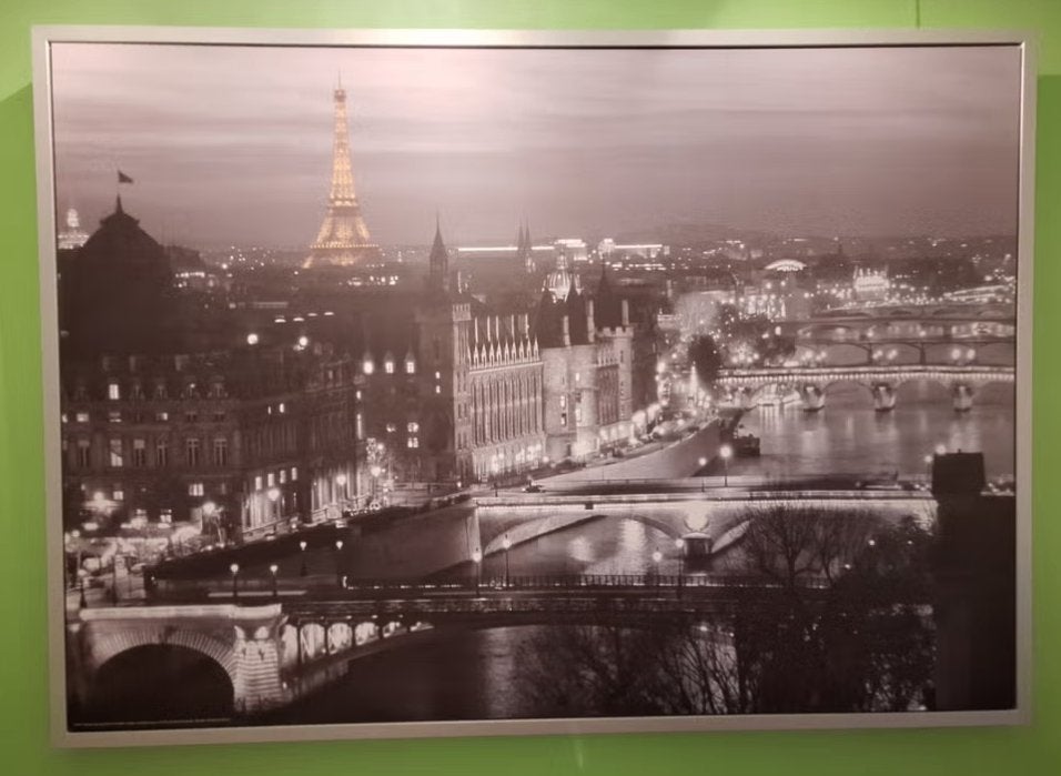 Fotokader Parijs, Ophalen, Gebruikt, 125 cm of meer, Foto of Poster