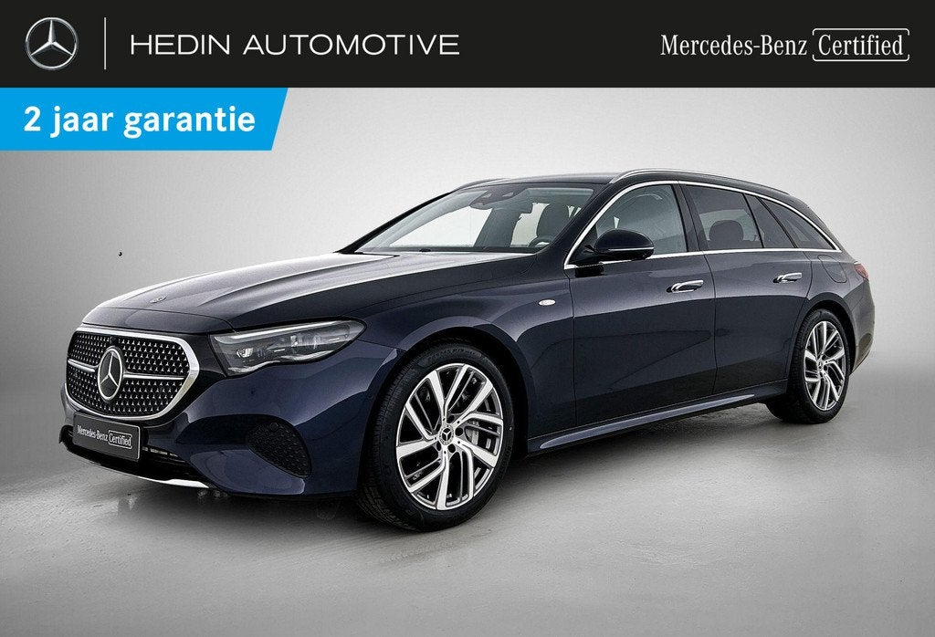 Mercedes-Benz E-Klasse 300 DE Break Luxury Line | Trekhaak |, Auto's, Mercedes-Benz, Automaat, 245 pk, Gebruikt, Blauw