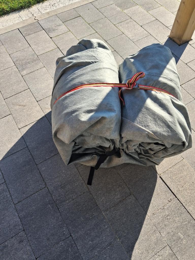 Hoes voor buscamper, Ophalen, Gebruikt