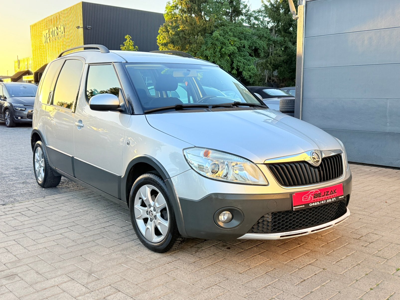 Skoda Roomster 1.2i 1j garantie 1ste eigenaar 104.000km, Auto's, Voorwielaandrijving, Euro 5, Roomster, Zwart