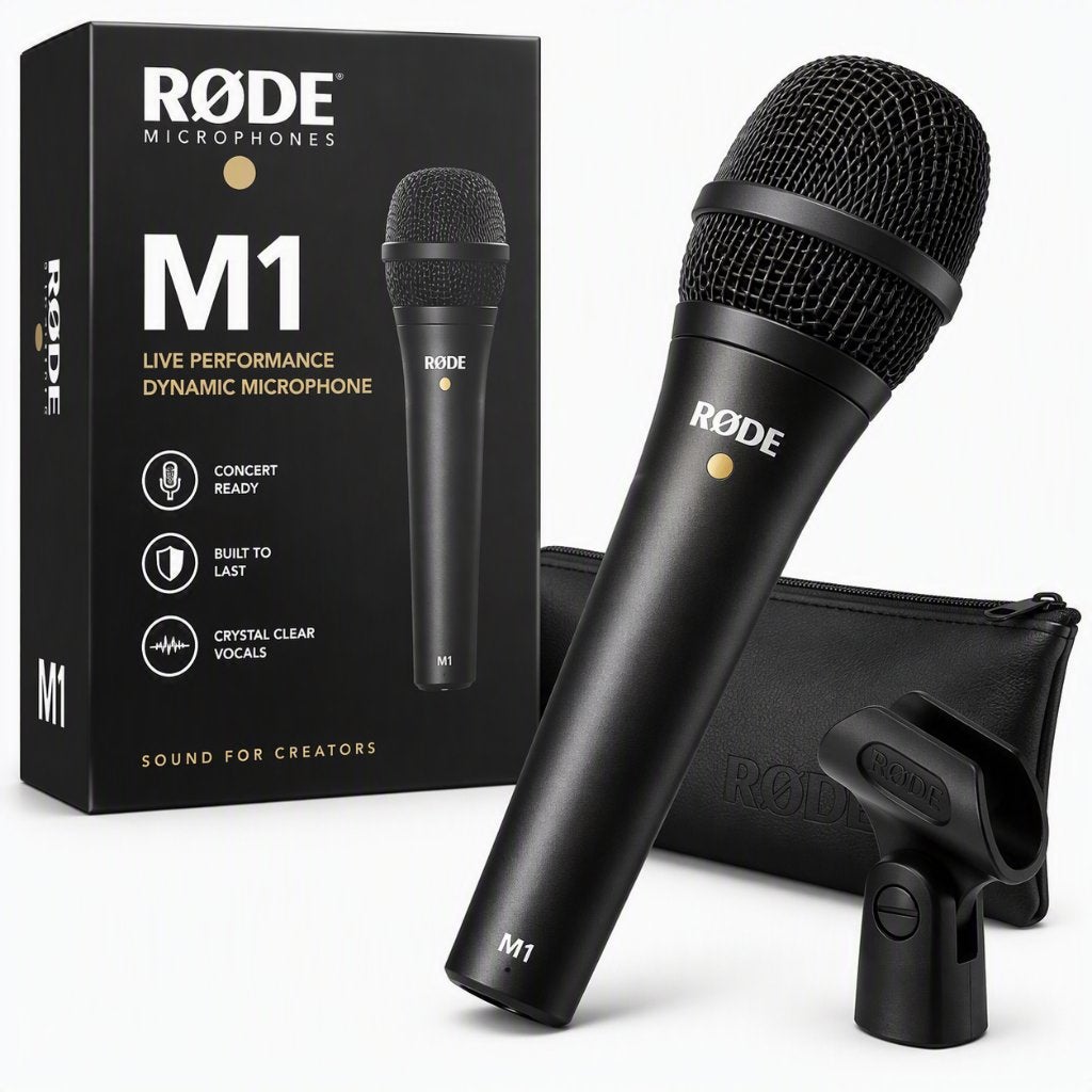 RØDE M1 professionele dynamische zangmicrofoon, Muziek en Instrumenten, Ophalen of Verzenden, Zo goed als nieuw, Zangmicrofoon