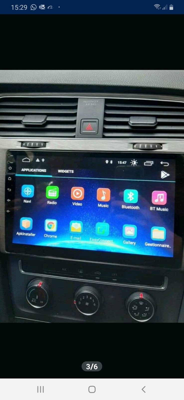 €180!!! CarPlay Golf 7 2013-2017 Bluethoot DVD USB, Auto diversen, Autoradio's, Ophalen, Nieuw