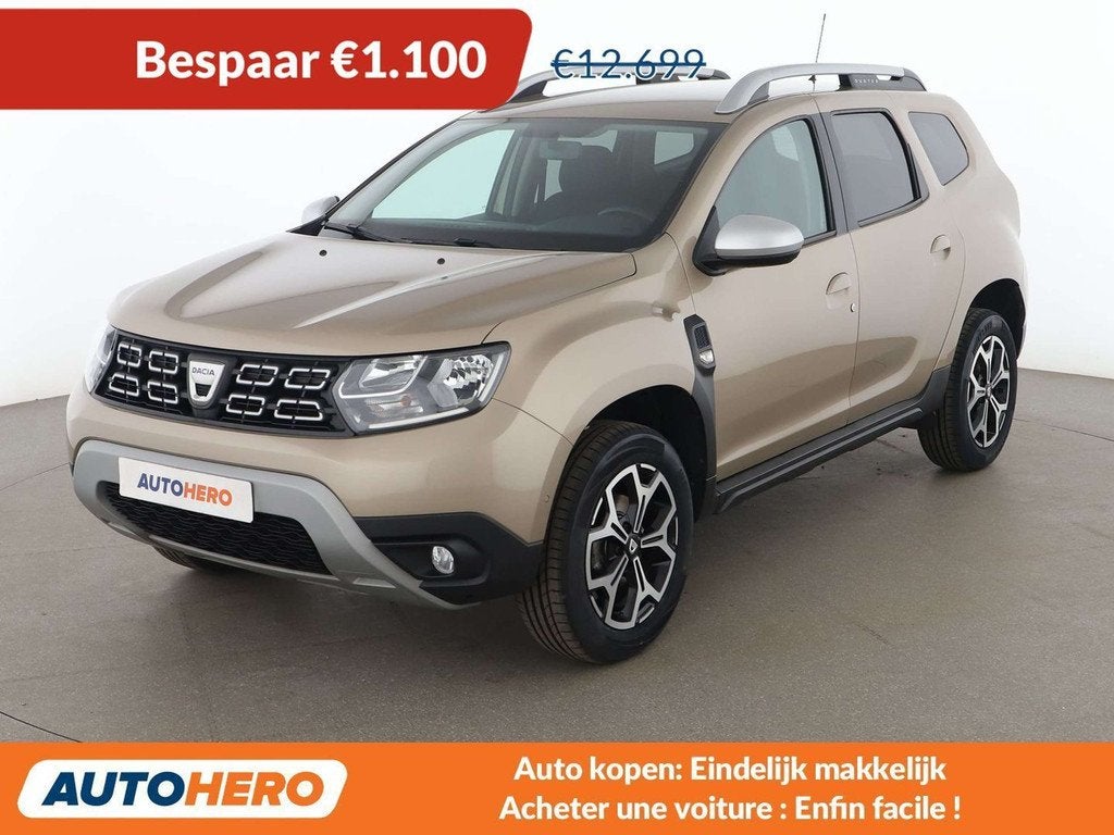 Dacia Duster 1.3 TCe Prestige (bj 2019), Auto's, Voorwielaandrijving, Stof, Gebruikt, USB