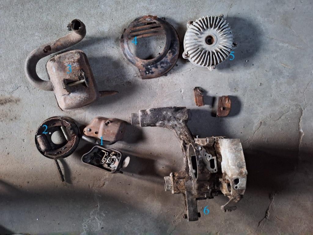Diverse Vespa Cosa/Px onderdelen (prijs kapot), Ophalen of Verzenden, Gebruikt