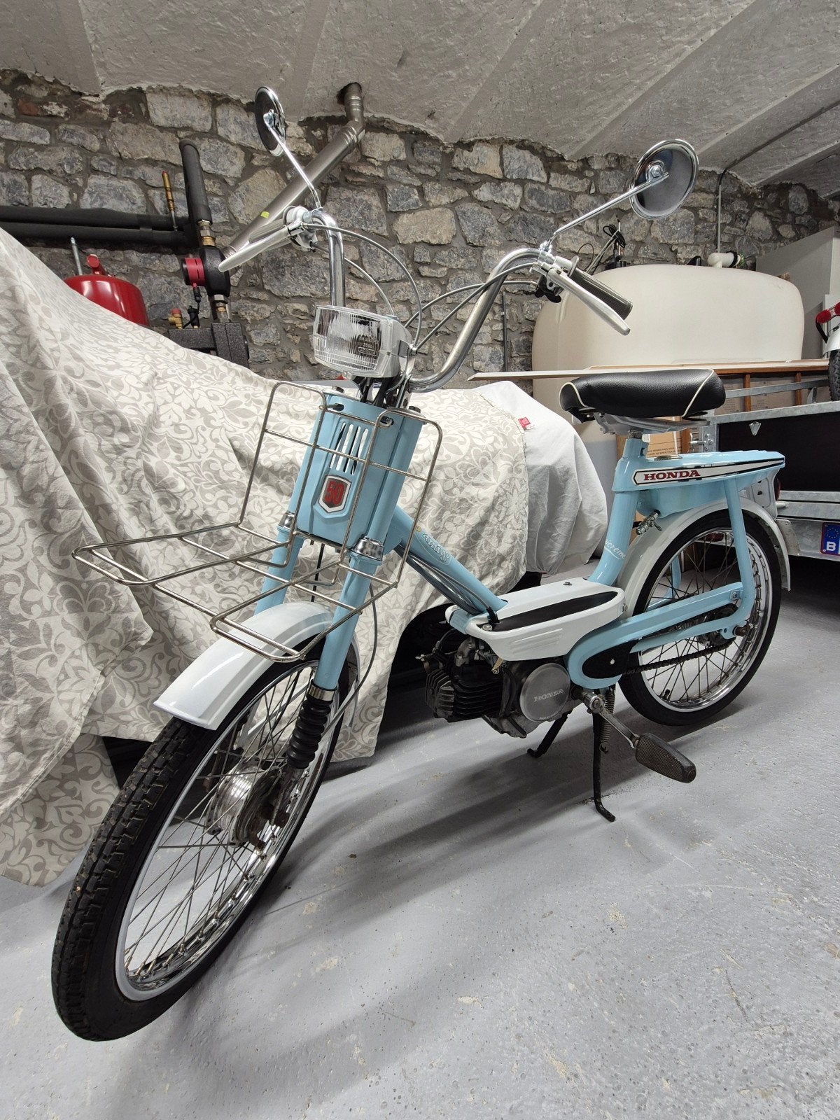 Honda amigo, Fietsen en Brommers, Brommers | Honda, Ophalen, Overige modellen, 0 versnellingen, 50 cc