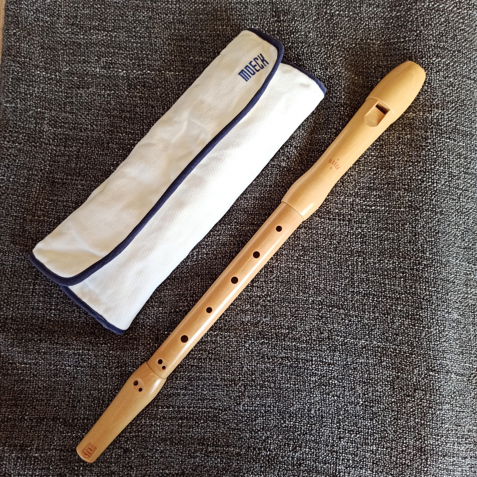 Moeck Flauto Leggero 236L Alt blokfluit, Muziek en Instrumenten, Ophalen of Verzenden, Gebruikt, Alt, Met koffer, hoes of etui