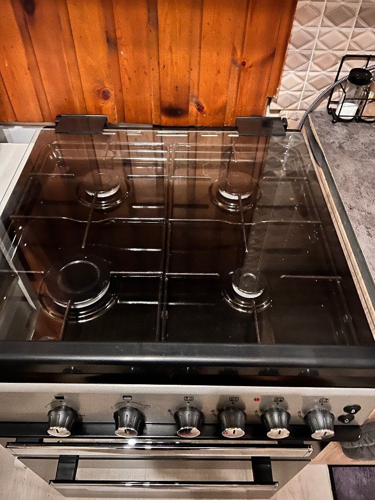 Cuisinière à gaz, Ophalen, Gebruikt, 4 kookzones, Gas