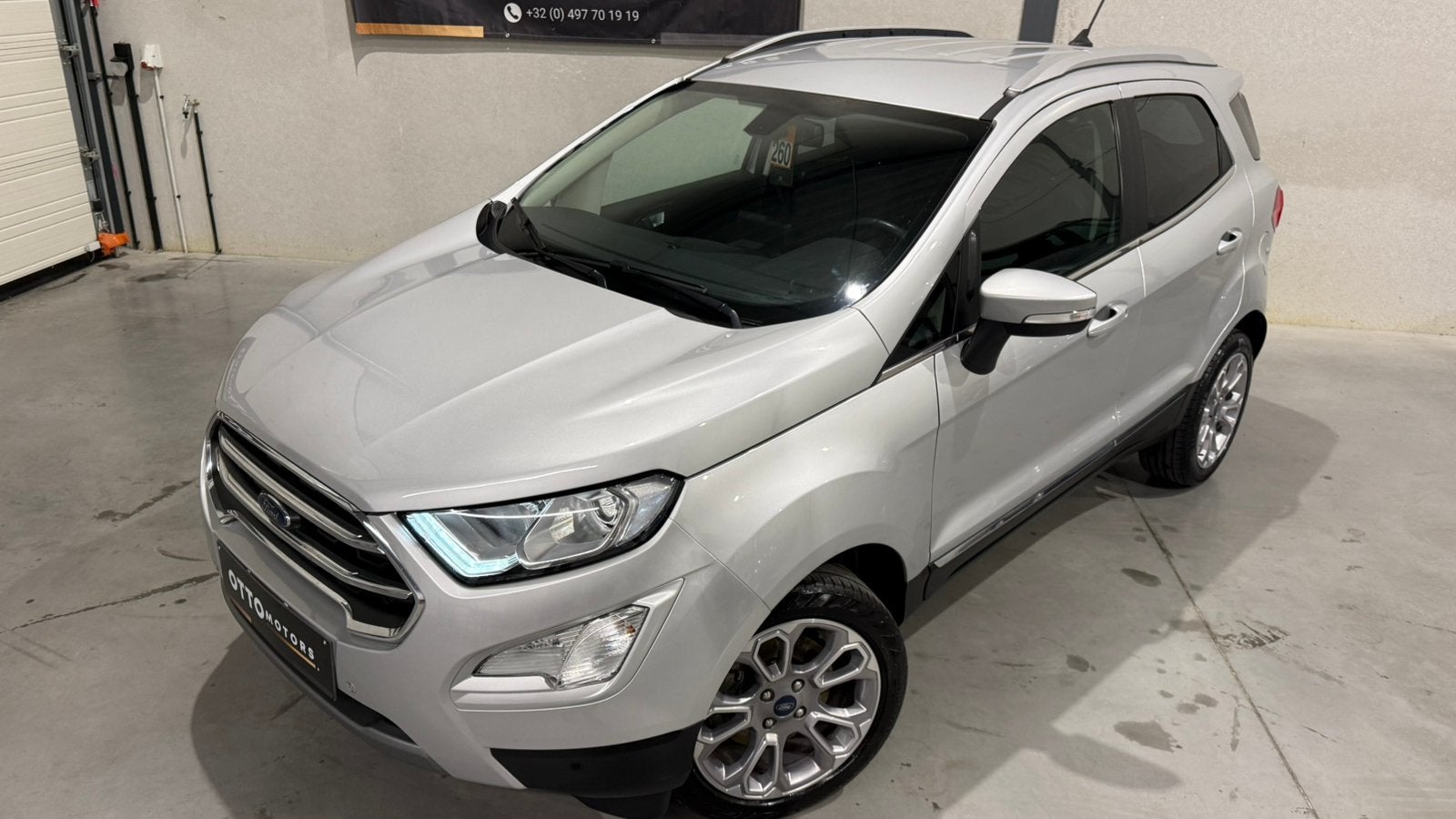 Ford EcoSport | Titanium S | État Showroom  |  Full Option, Cuir, Achat, 998 cm³, Euro 6
