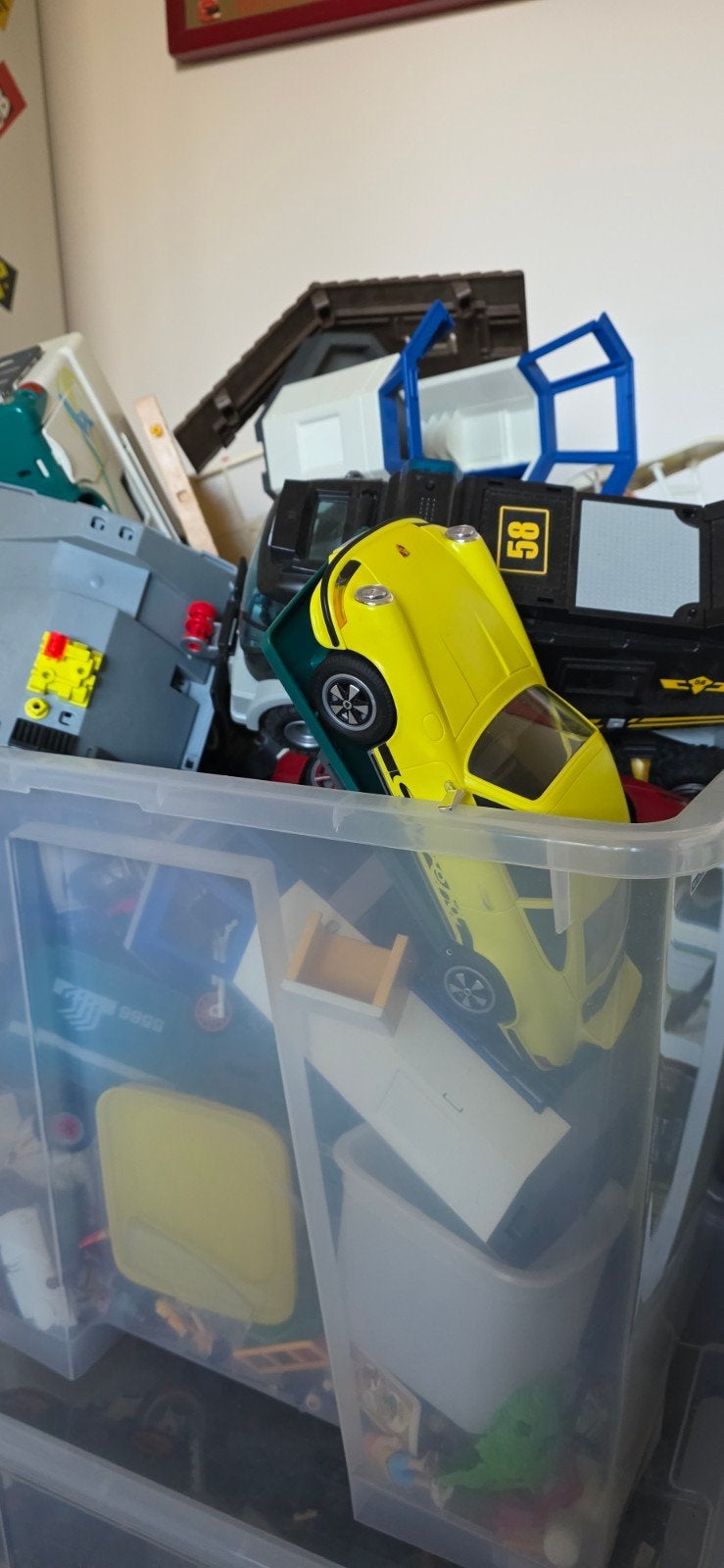 Grote bak PlayMobil!, Ophalen, Gebruikt, Losse onderdelen, Overige typen