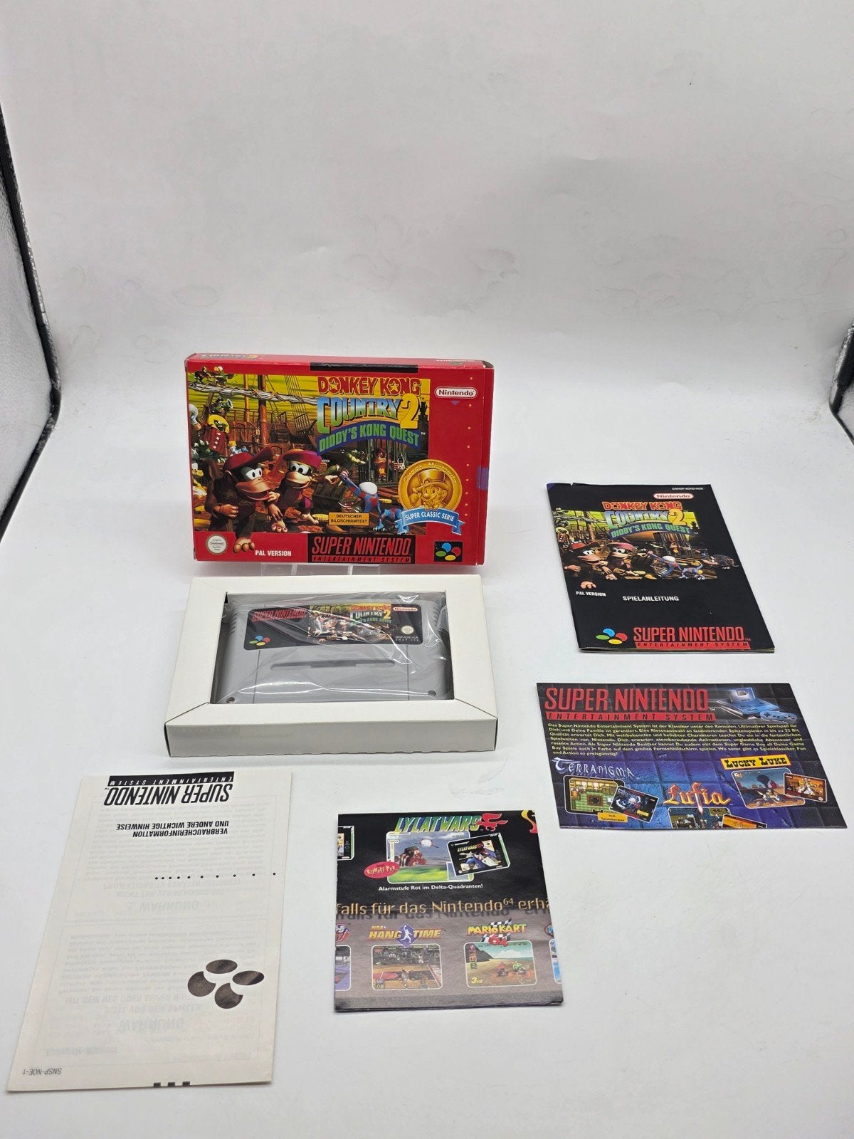 Brand new Authentic Snes "Donkey Kong Country 2" PAL CIB, Ophalen of Verzenden