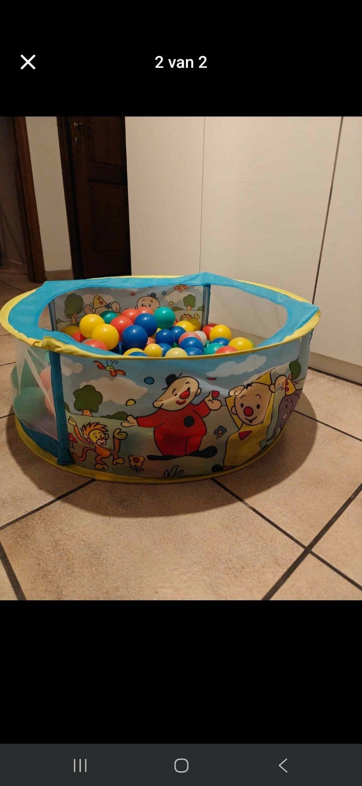 Bumba ballenbad, Ophalen