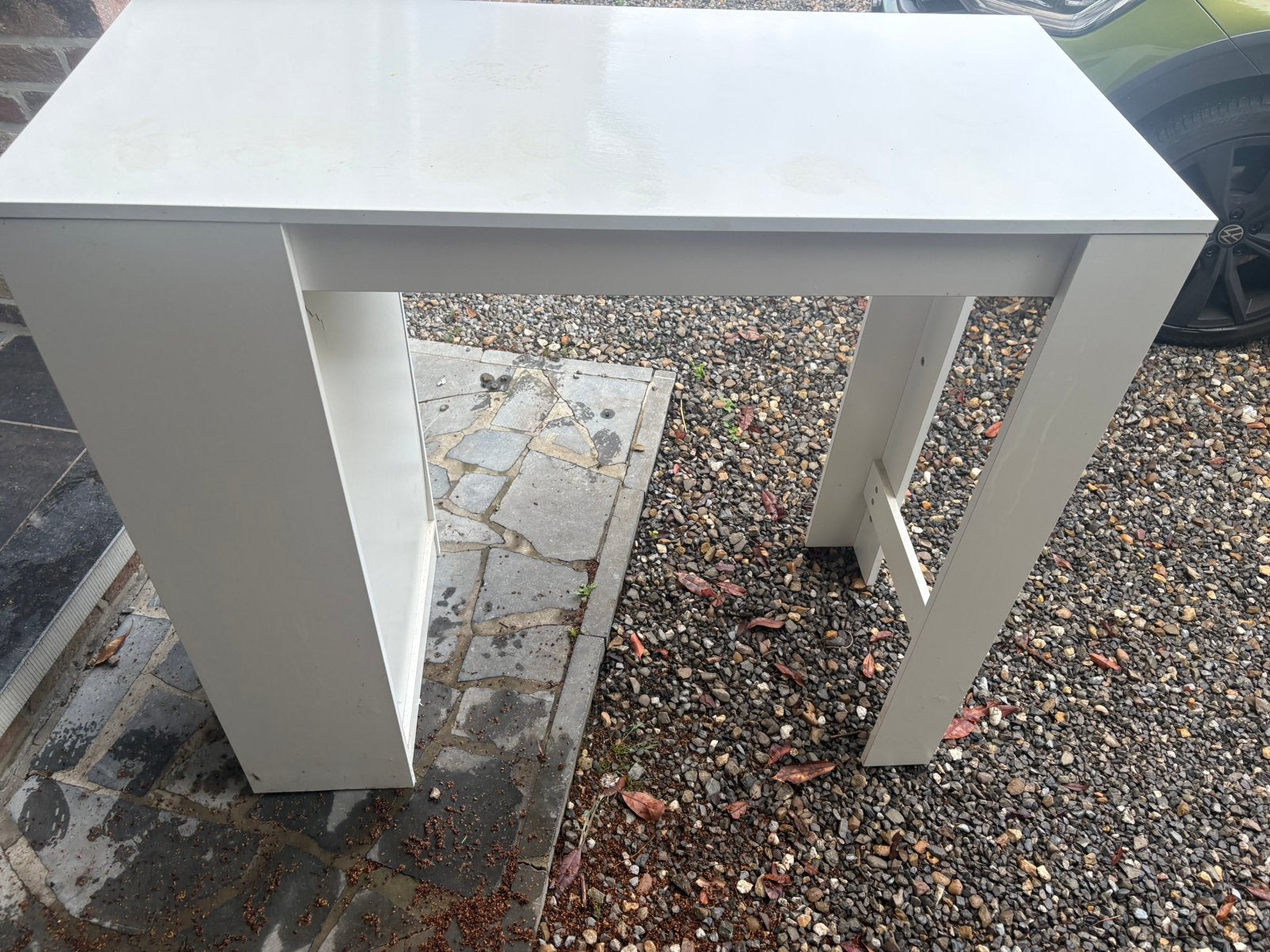 Bartafel wit, Enlèvement, Comme neuf