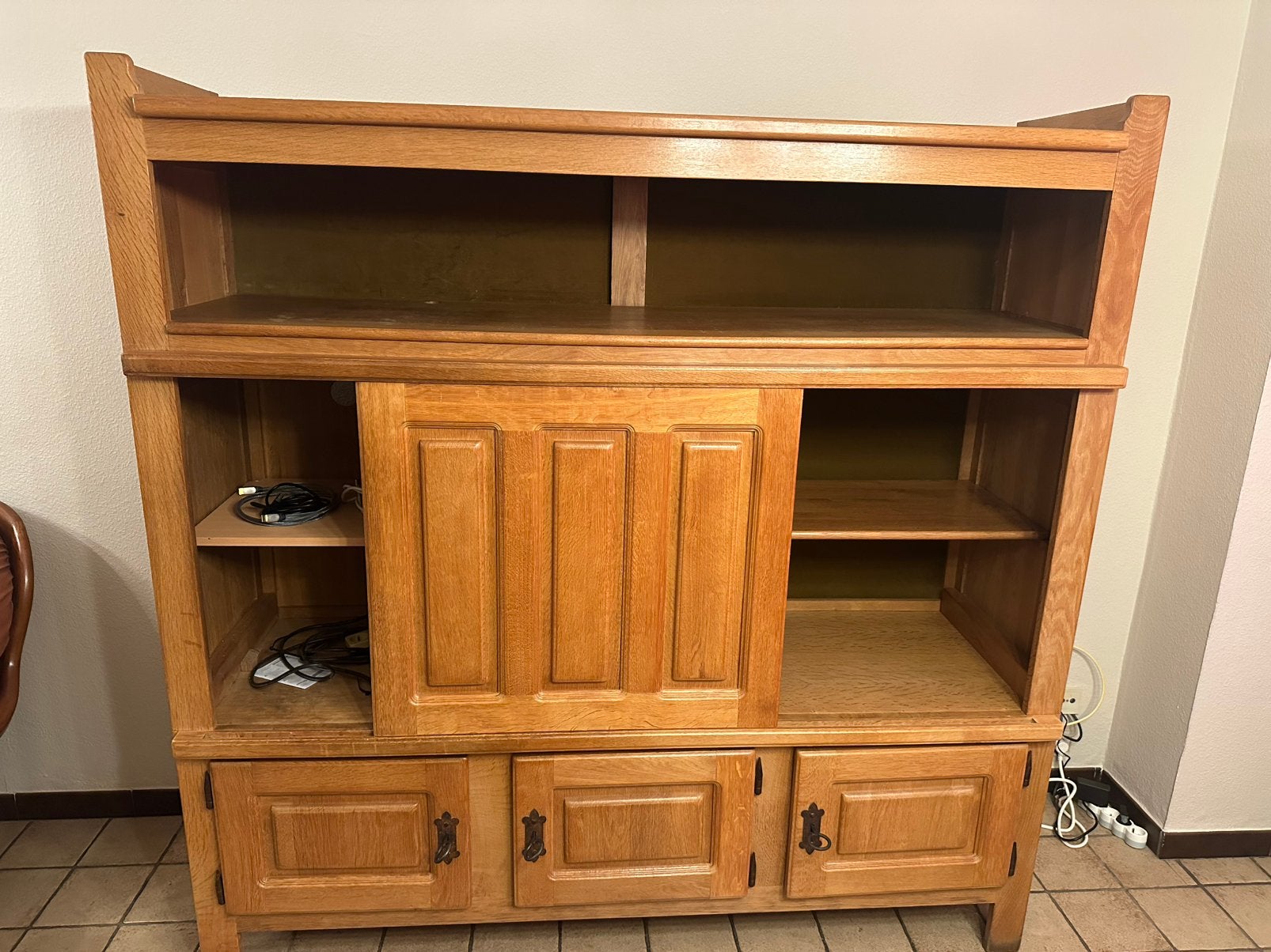 Eiken tv kast/meubel, Huis en Inrichting, Ophalen, Zo goed als nieuw