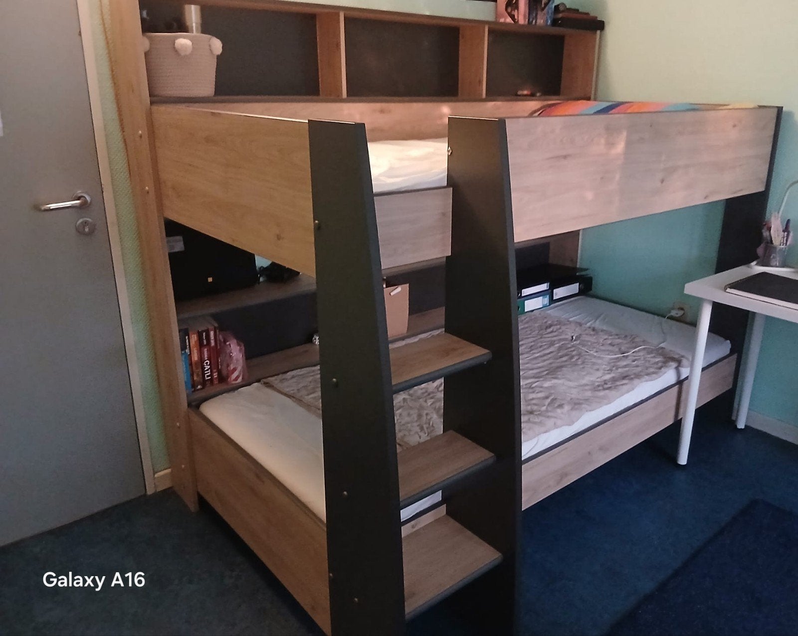 stapelbed, Ophalen
