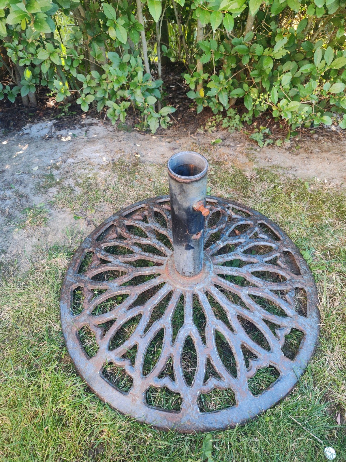 voet parasol, Tuin en Terras, Ophalen