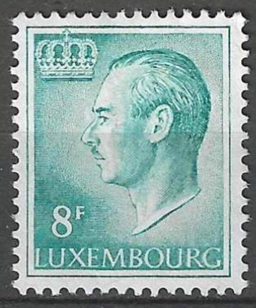 Luxembourg 1971 - Yvert 781 - Grand-Duc Jan (ZG), Envoi, Luxembourg, Non oblitéré